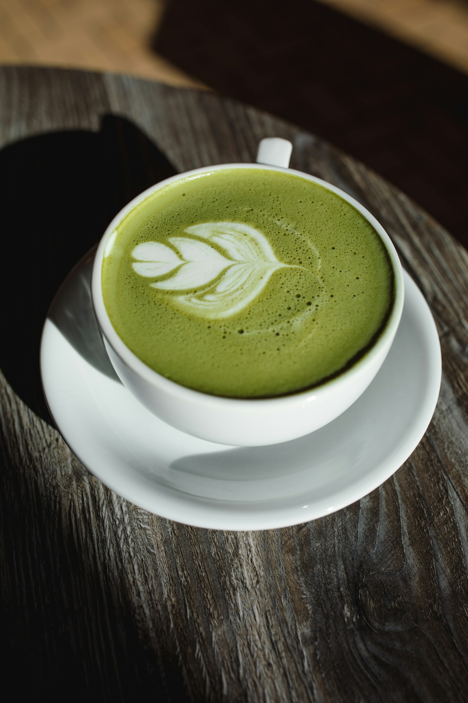 Soğuk matcha latte